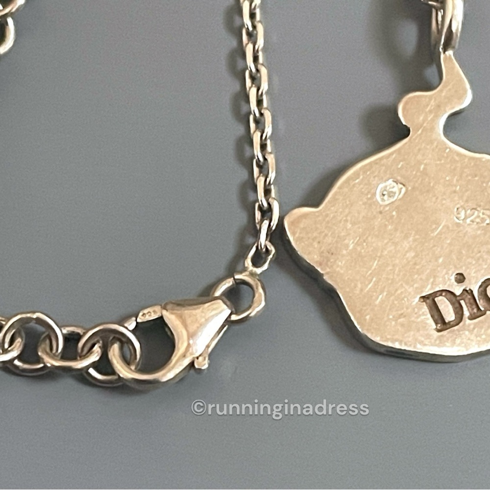Dior Cry Baby Necklace John Galliano J’adore Era 925 Silver Y2K Choker - Picture 4 of 15